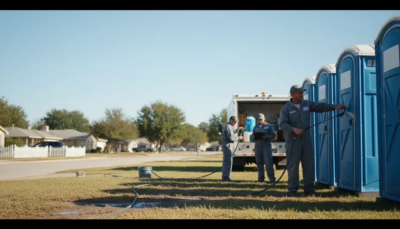 Long-Term Portable Toilet Rental in Garden City, KS near me